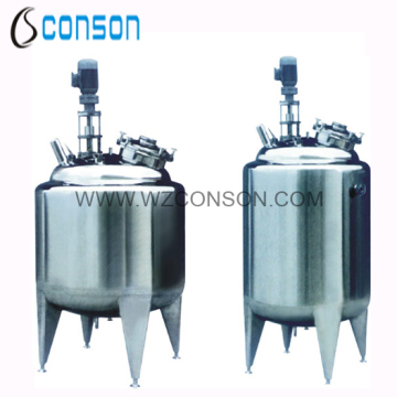 Food grade 304 or 316 stainless steel tank