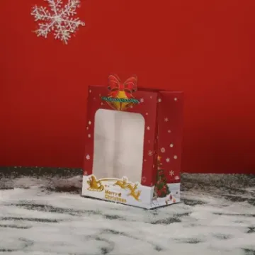 Customized Christmas gift packaging paper bags