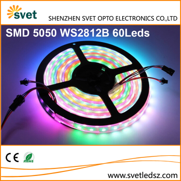 Digital Addressable RGB Led 5050 WS2812B Protocol Smart Led Strip Pixel DC5V 60Leds