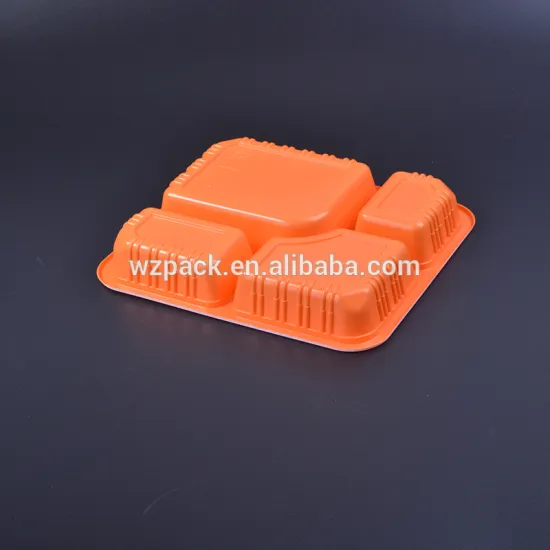 China Factory 3 Compartment PP Bento Lunch Box Disposable Plastic Rectangular Lunch Box