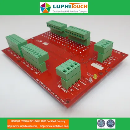 Brooks Red Color PCB Circuit Board Assembly PCBA