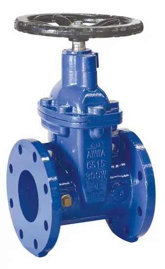 American AWWA C515 Flanged Resilient NRS Gate Valve
