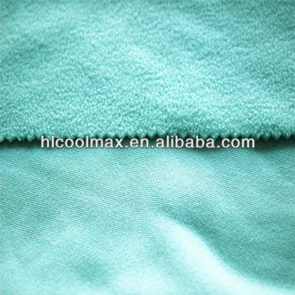 75%thermolite 25% polyester polar fleece fabric