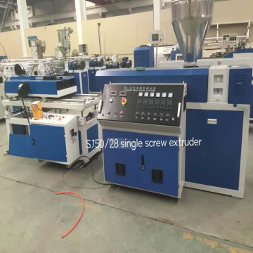 Single Screw Extruder for Single Wall Corrugated Pipe Production Line