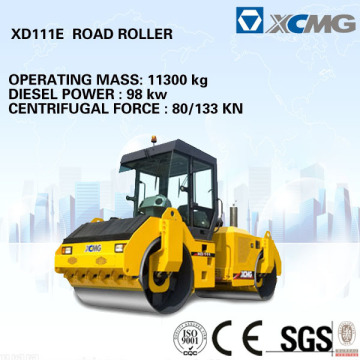 Mechanical double drum vibratory roller XD121E of road roller