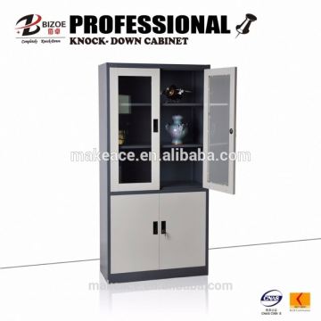 Hot sale knock down' swing door metal storage cabinets