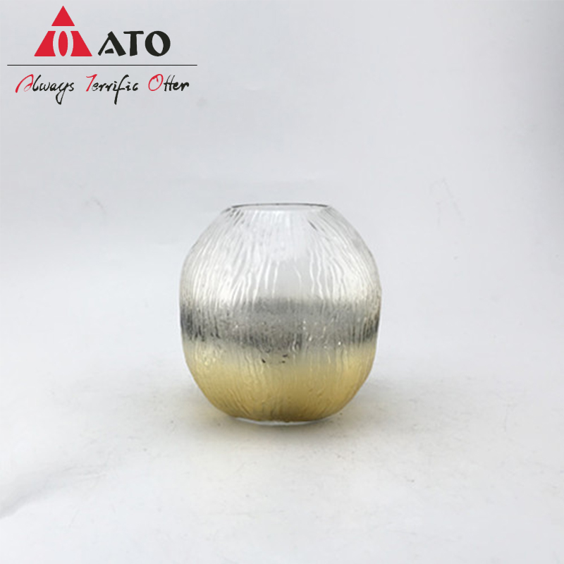 Vaso de decoração de vaso de vidro personalizado vaso pequeno vaso