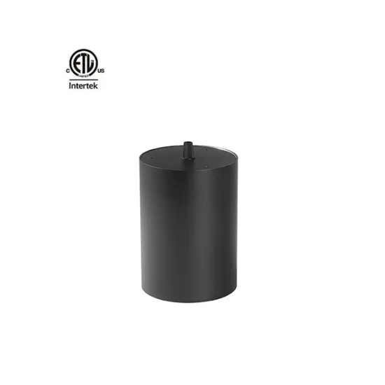 Master Series LED Commercial Downlight: Black Body Color Pendant Installation with Wide Application