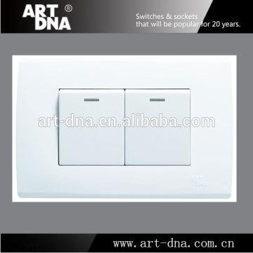 Top Quality A83 10A 2 Gang Switch