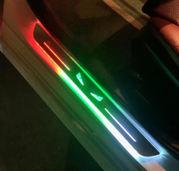 Custom Logo USB Wireless RGB Colorful Welcome Pedal Light