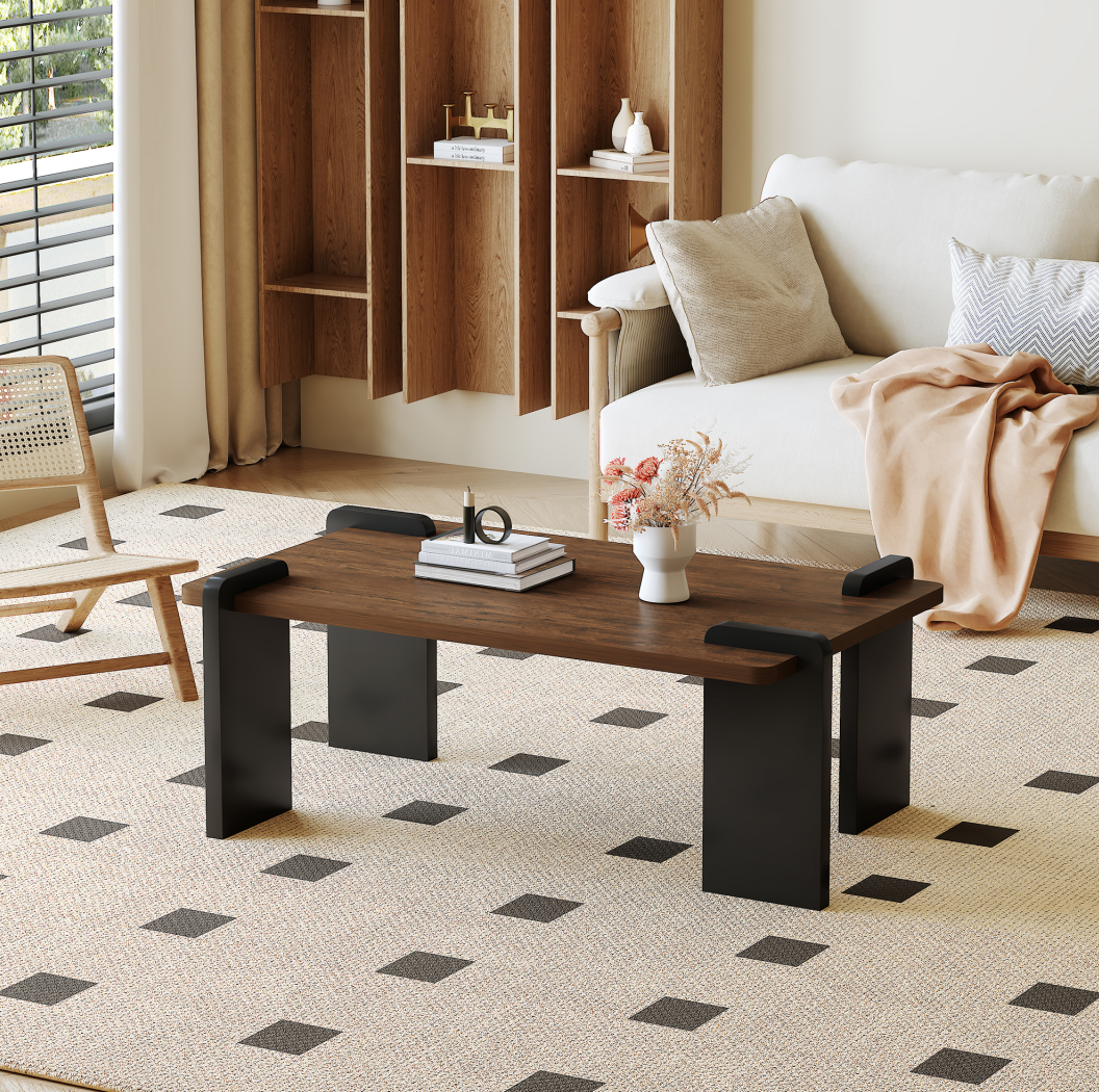 Modern luxury panel side table