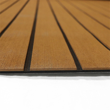 Melors Faux Teak Boat Deck Foam Floor Mat