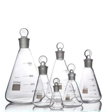 Erlenmeger Flask avec une masse de verre à la terre 1000 ml