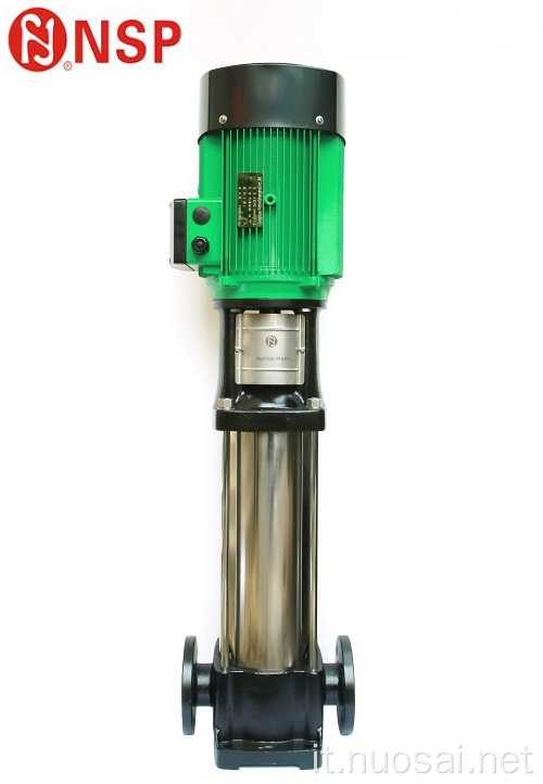 Pompa dell'acqua centrifuga multistagio verticale di alta qualità