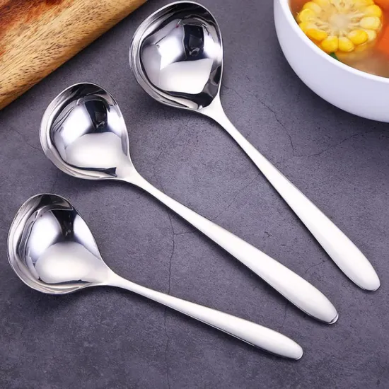 304 Stainless Steel Multi-Function Long Handle Soup Ladle