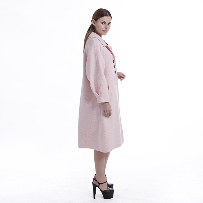 New styles pink winter outwear