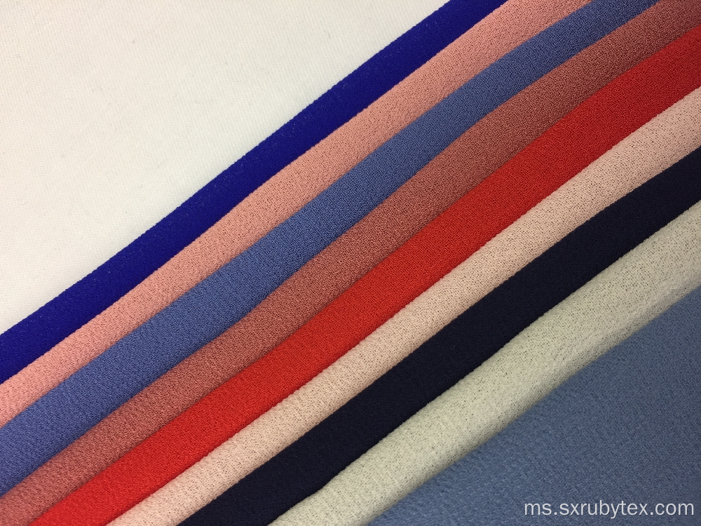 75D Polyester Chelsea Chiffon Fabric