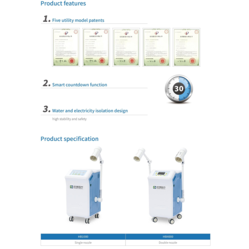 Vertical type Steam Therapy Apparatus