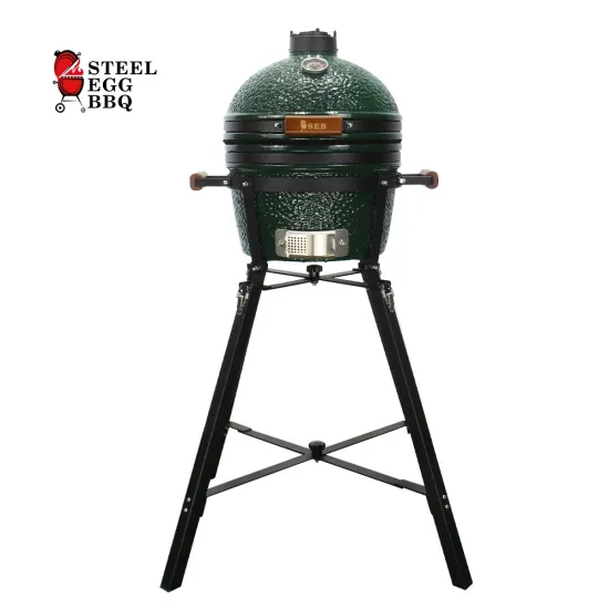 SEB KAMADO High Stand Portable Grill Smoker Grill Kamado Grill 16 inch Kamado Mini