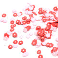 Mooie 5mm Bloemvormige Polymeer Klei Slice 500 g / zak voor Nail Art Plakboek Ornamenten Kawaii Confetti