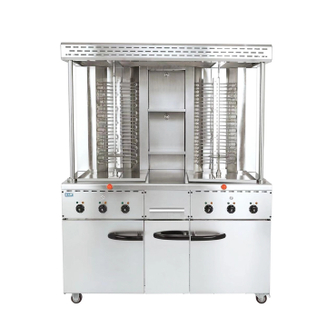 Automatisk Shawarma Kebab Grill Machine: Perfekt för utomhus catering och matbås