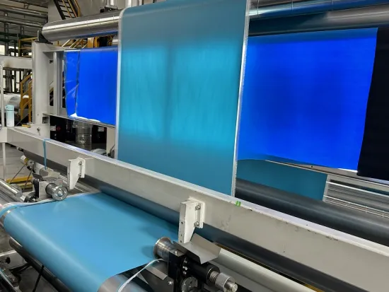 Livite 500GSM PVC Fabric sliding-shed material