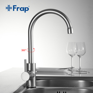 FRAP 1set High Quality water mixer tap kitchen sink faucet torneira 360 kitchen sink Mixer water tap kitchen mixer F4052
