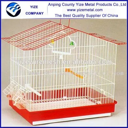 gold color bird cage 37X28X57cm /Golden Horizontal Wired bird cage 30X23X39cm