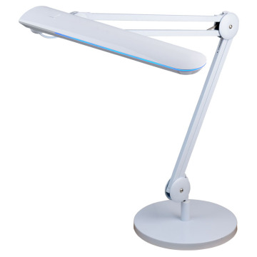Dimmable Table Base Lamp: LED Light for Reading, Cosmetics, Lashes, Nails, and Sewing