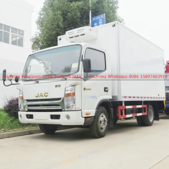 5-6Tons JAC Refrigeration Van Trucks Freezer Trucks -18 to +5 Degree for ICE cream meat fish 20% Discount Call Ms.Pinky 0086 158