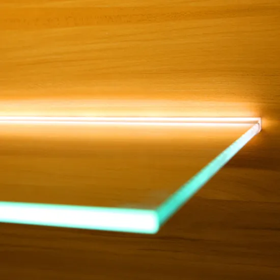 Custom LED Glass Shelf Light 11*17mm DC12V 24V - LED Glass Bookshelf Light