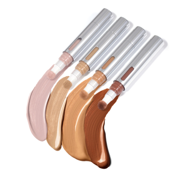 Excellent Quality Concealer Pen with Sponge Tip Makeup Pencil Stick Tube with Brush