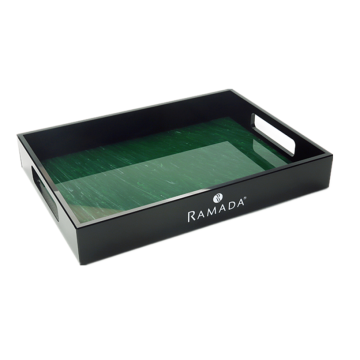 High Quality Green Acrylic Tray