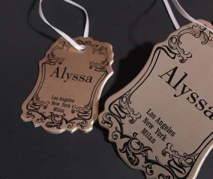 The Different Pattern Clothing Tags