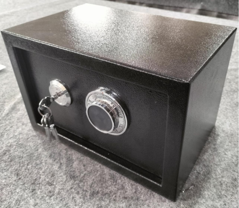 Compact Mechanical Lock Box for Office Desk
