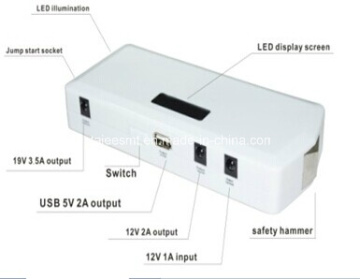 Car Jump Starter T-04, 7times at Least for iPhone4 Mobile Phone