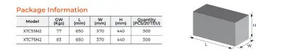 XTC Centrifugal 60Hz High Pressure Booster Pump