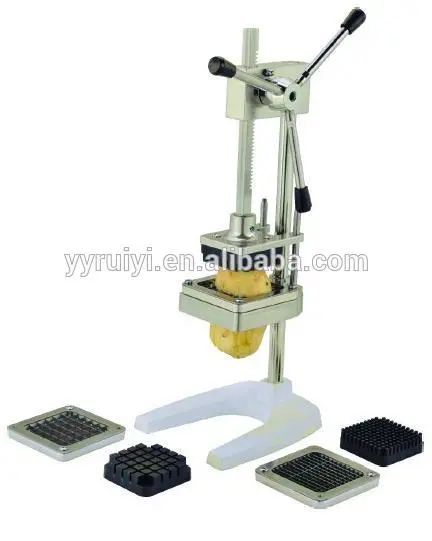 hand potatoes chips cutting machine