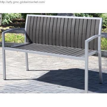 Aluminum Bench, Resinwood Garden Dining Chair, Garden Furniture