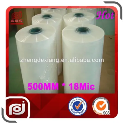 Alibaba China Supplier Plastic Machine Wrap Pe Stretch Film