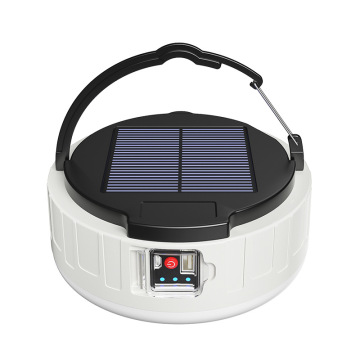 LED Solar Rechargeable Lantern พร้อมฟังก์ชั่น Power Bank - สินค้าพร้อม