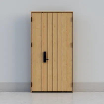 Solid - wood Composite Entrance Door