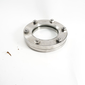 Hexagonal stainless steel flange sight glass