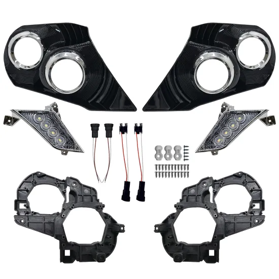 TAOCHIS Car Headlight Fast Installation Kit for Toyota Prado 2014-2016