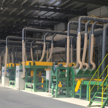 Equipamento de linha de produção de painel sanduíche de lã de rocha