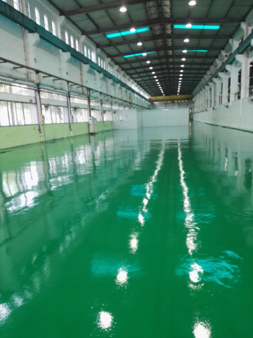 Excellent epoxy floor coating factory floor