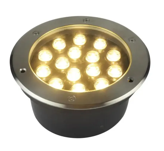  Waterproof LED Inground Solar Lights for Swimming Pools - New Color GB