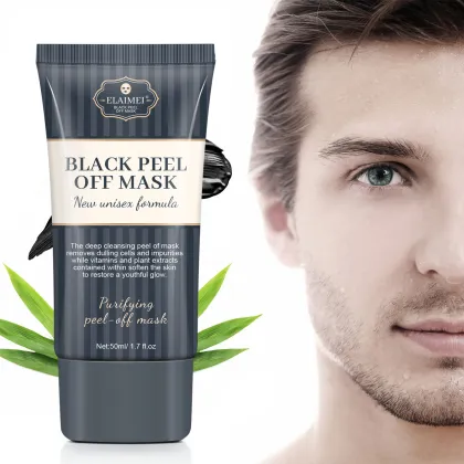 Bio Acne Treatment: Soil Cleansing Mud Facial Mask for Removing Blackheads