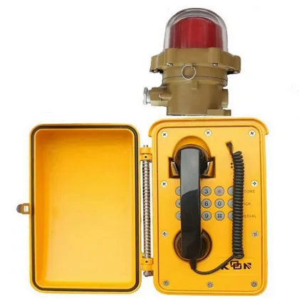 Weather Proof Telephone Railway Emergency Telephones with Loudspeaker