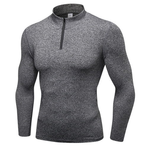 Chemises thermiques de compression à manches longues pour hommes